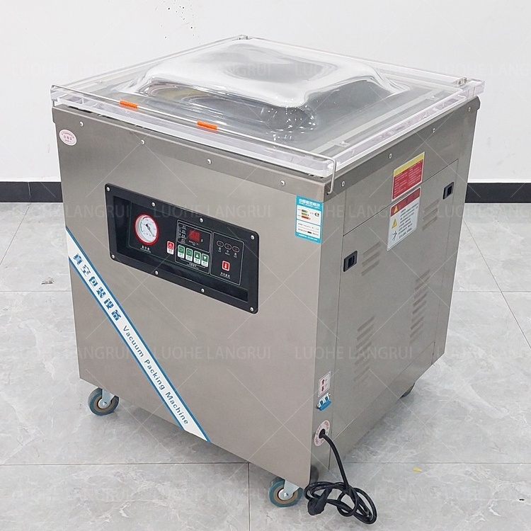 Automatic Commercial CE Modified Vertical Single Chamber Food Vacuum Packing Machine Electric Provided Vaccum Packaging Machine