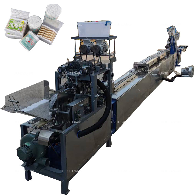 automatic Ear Buds Making Machine Fully Automatic Cotton Swab making Machine