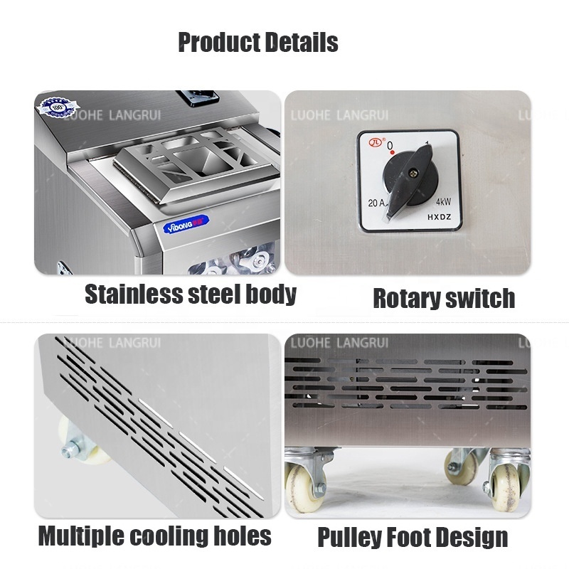 Small Automatic Electric Sliced Meat Cutter Multifonctional Meat Slicer Electric Rapid Cutting Diced Sliced Meat Cutting Machine