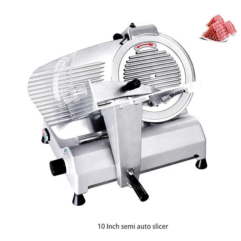 8 inch Semi-automatic frozen lamp beef meat slicer