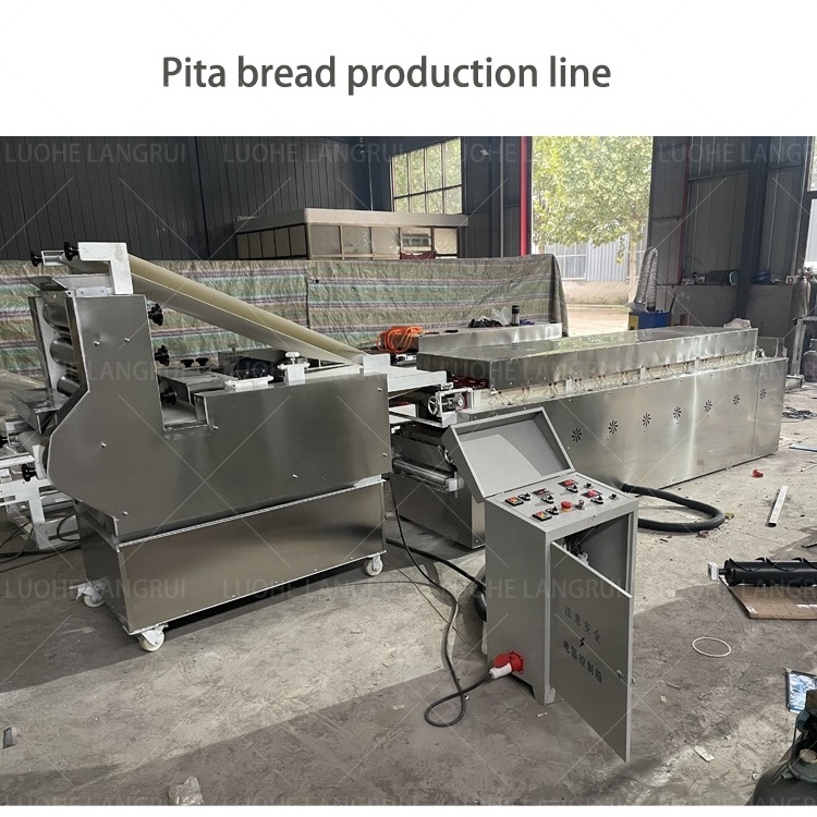 Bakery Lebanese Arabic Pita Bread Making Machine Lavash Production Line Pita Bread Making Baking Machine