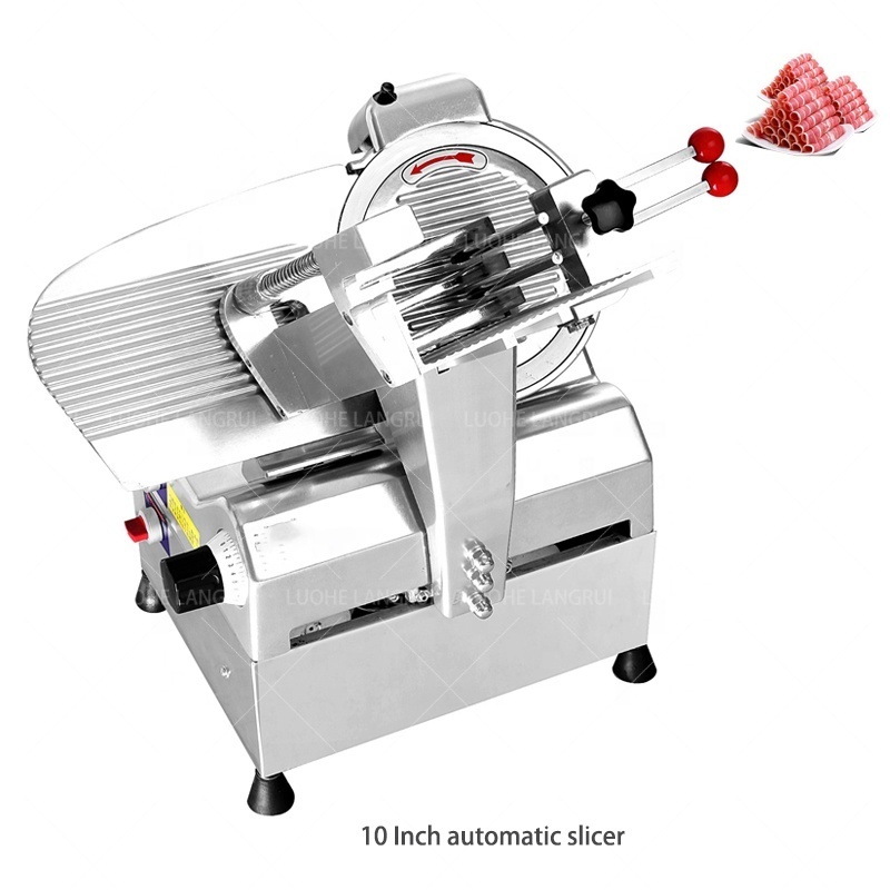 8 inch Semi-automatic frozen lamp beef meat slicer