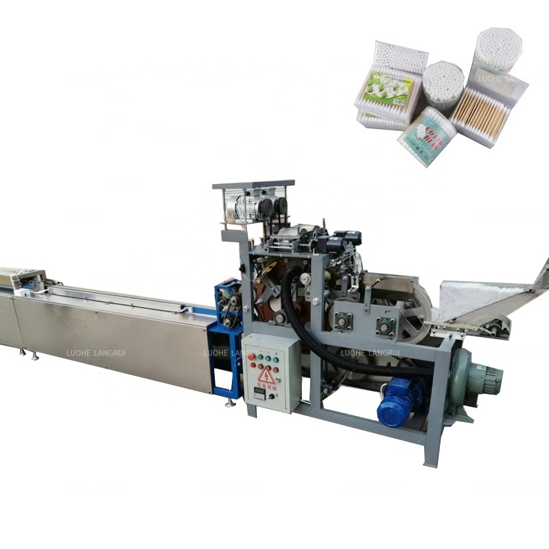 Ear Buds Making Machine Fully Automatic Cotton Swab making Machine