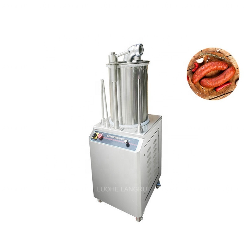 15L 26L 35L stainless steel factory price electric hydraulic sausage stuffer