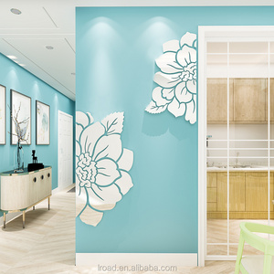 Peonies Wall Decal Peony Bouquet Flowers Removable Peel and Stick Wall Sticker