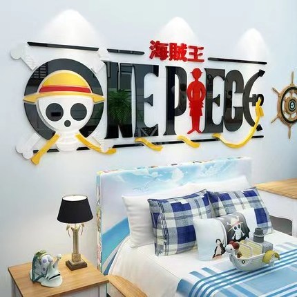 Peter Pan Pirates  Wall Decals for Kids room Decoration Boy dream Cartoon Acrylic wall Sticker waterproof Home Art Decor