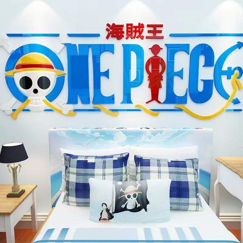 Peter Pan Pirates  Wall Decals for Kids room Decoration Boy dream Cartoon Acrylic wall Sticker waterproof Home Art Decor