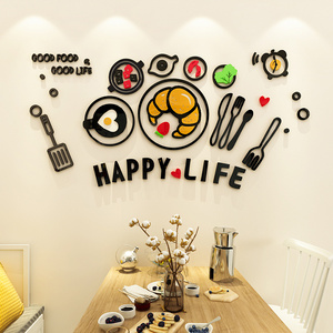 3d stickers new design waterproof kitchen wall sticker home decor for kitchen decoration accessories