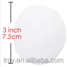 48 balls simulation snow DIY craft indoor outdoor play no slush polypropylene pompom toy fake snowball for snow fight game