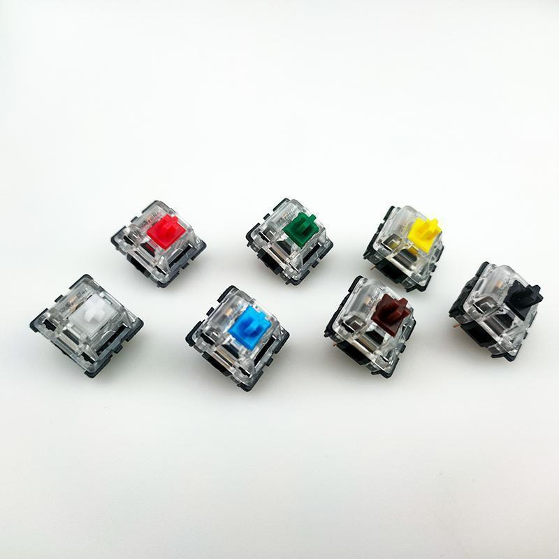 IDOBAO Gateron KS-8 Switch for Mechanical Keyboard 3 Pin 5 Pin 35 PCS Yellow White Red