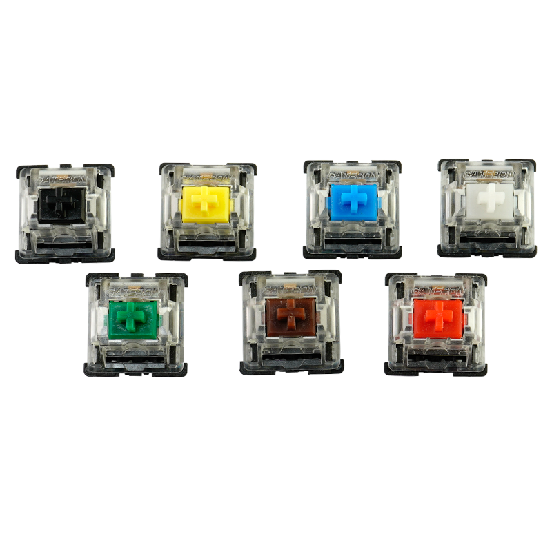 IDOBAO Gateron KS-8 Switch for Mechanical Keyboard 3 Pin 5 Pin 35 PCS Yellow White Red