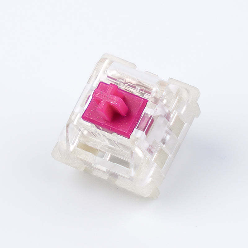 IDOBAO KTT Series Linear Switch Kit for Mechanical Keyboard 3 Pin 35 Pcs Customized Color Kang White Wine Red