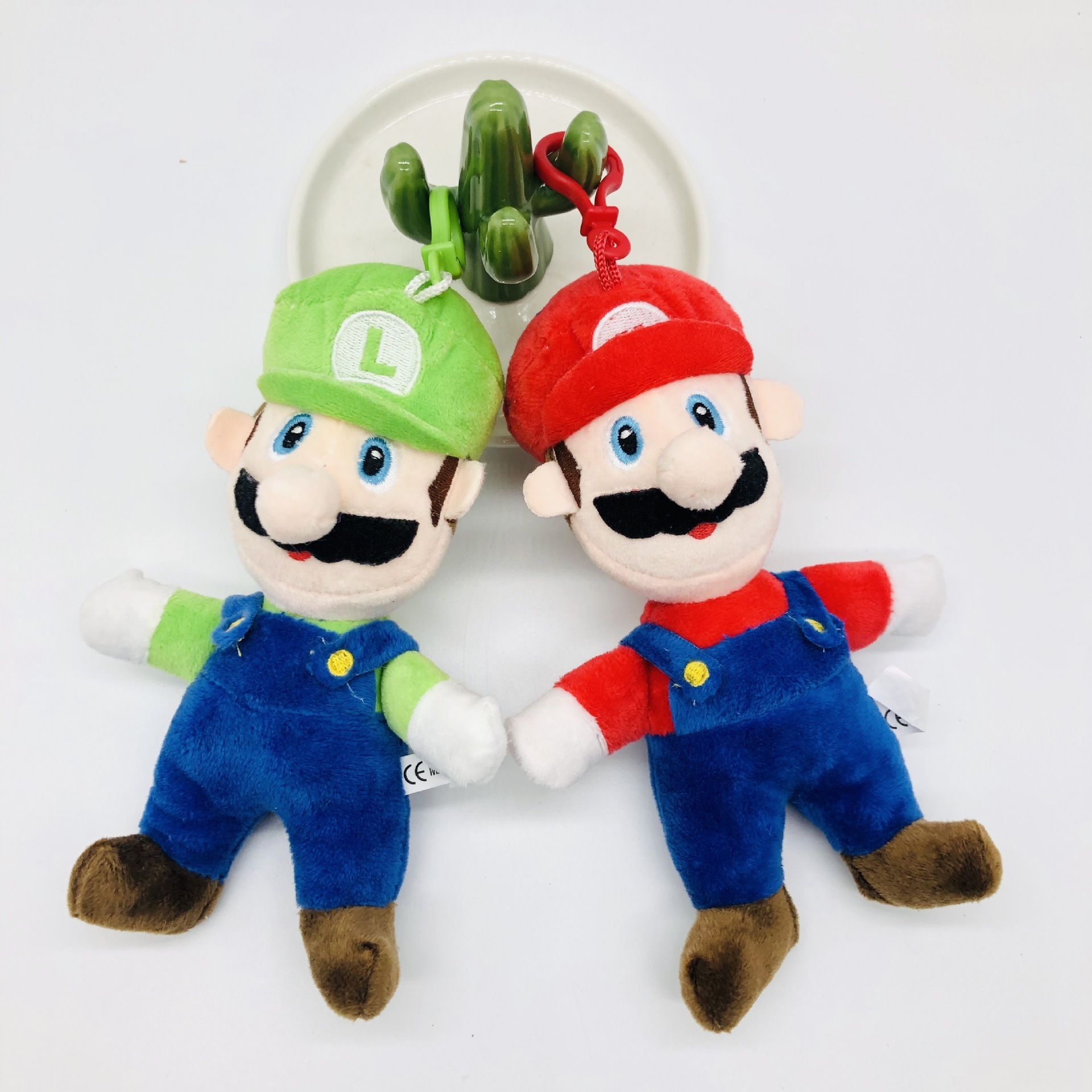 New Super Mario Bros Doll Plush Toy Soft Stuffed Animal Dolls Toy Kids Children Birthday Christmas Gift key chain