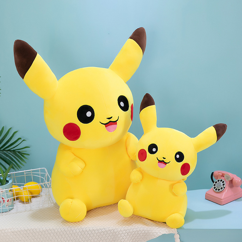 Cartoon Anime Plush Pillow Dolls Pokemoned Pikachu Squirtle Charmander Kawaii Plush Toys Grab Dolls For gifts