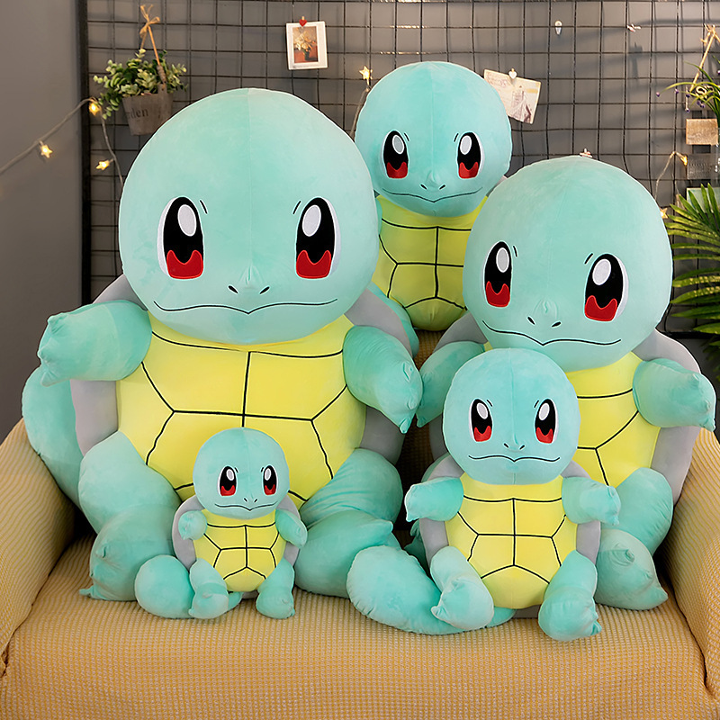 Cute Anime Pikachu Pokemone Plush Dolls Bulbasaur Charmander Squirtle Stuffed Animal Toy Stuffed Plush Toys Pillow