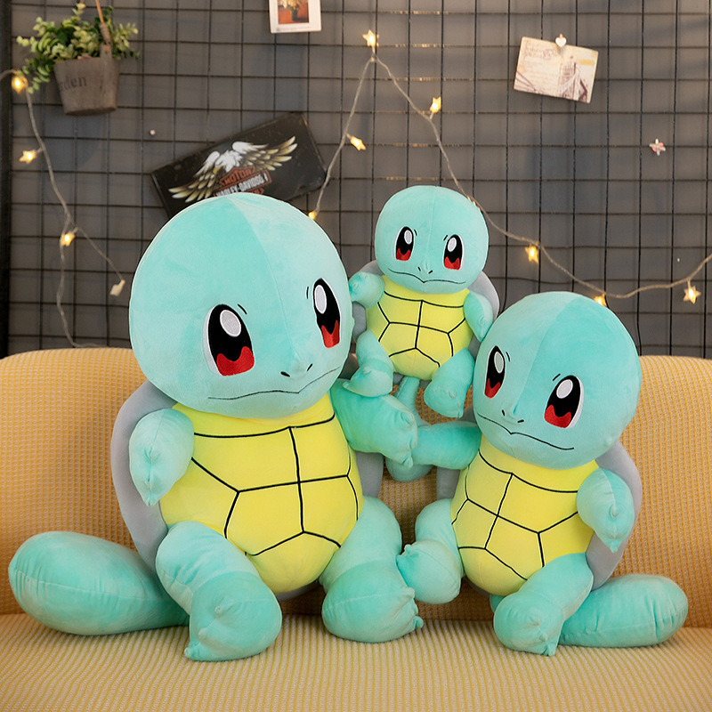 Cute Anime Pikachu Pokemone Plush Dolls Bulbasaur Charmander Squirtle Stuffed Animal Toy Stuffed Plush Toys Pillow