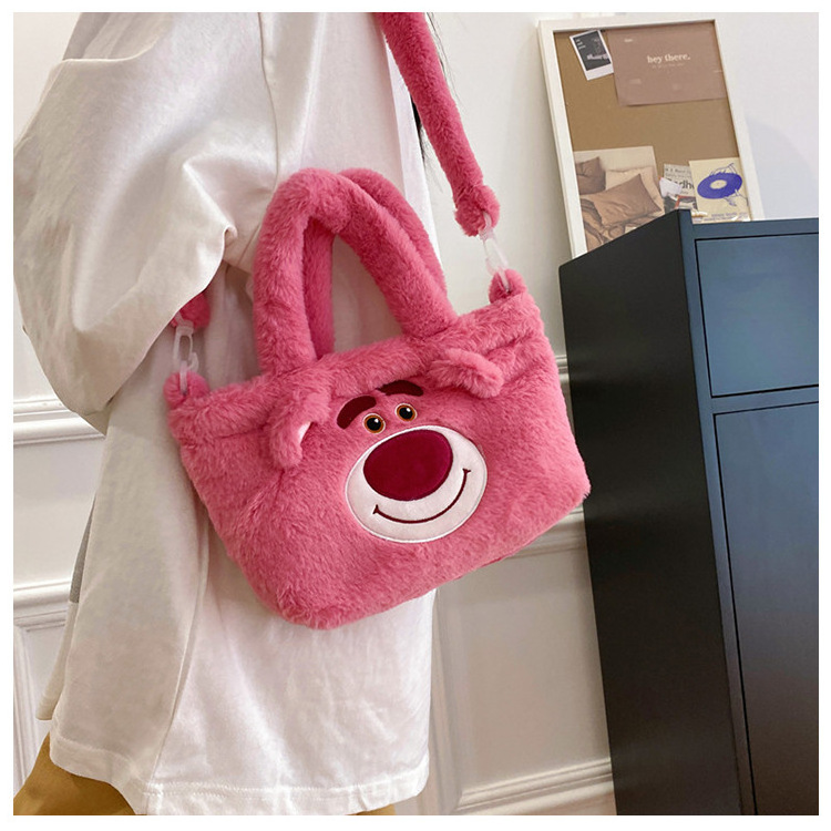 Cartoon Anime Multi Colors Sanrioes Plush Bag Kuromis Cinnamorolls Handbags Cute Hello KT Kitties Stuffed Backpack