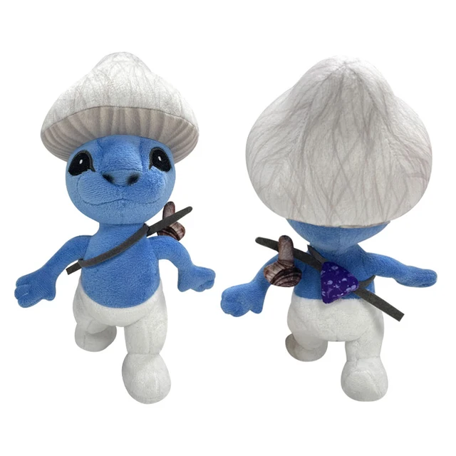 Soft Stuffed Blue Cat Blue Mushroom Cat Plush Toy Cartoon Blue Elf Cats Plush Strawberry Elephant wholesale