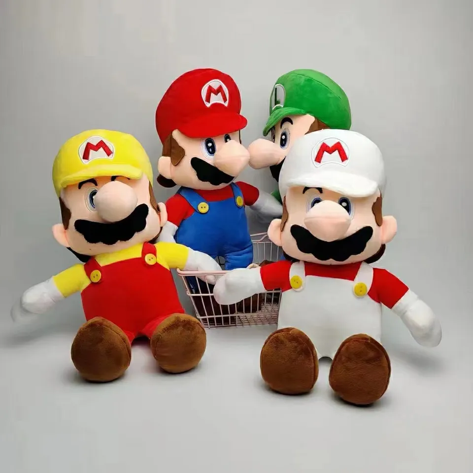 Super Mario Bros Plush Toy Mario yoshi Dinosaur Game Anime Characters Decoration Game Peripheral Dolls Kids Christmas Gift