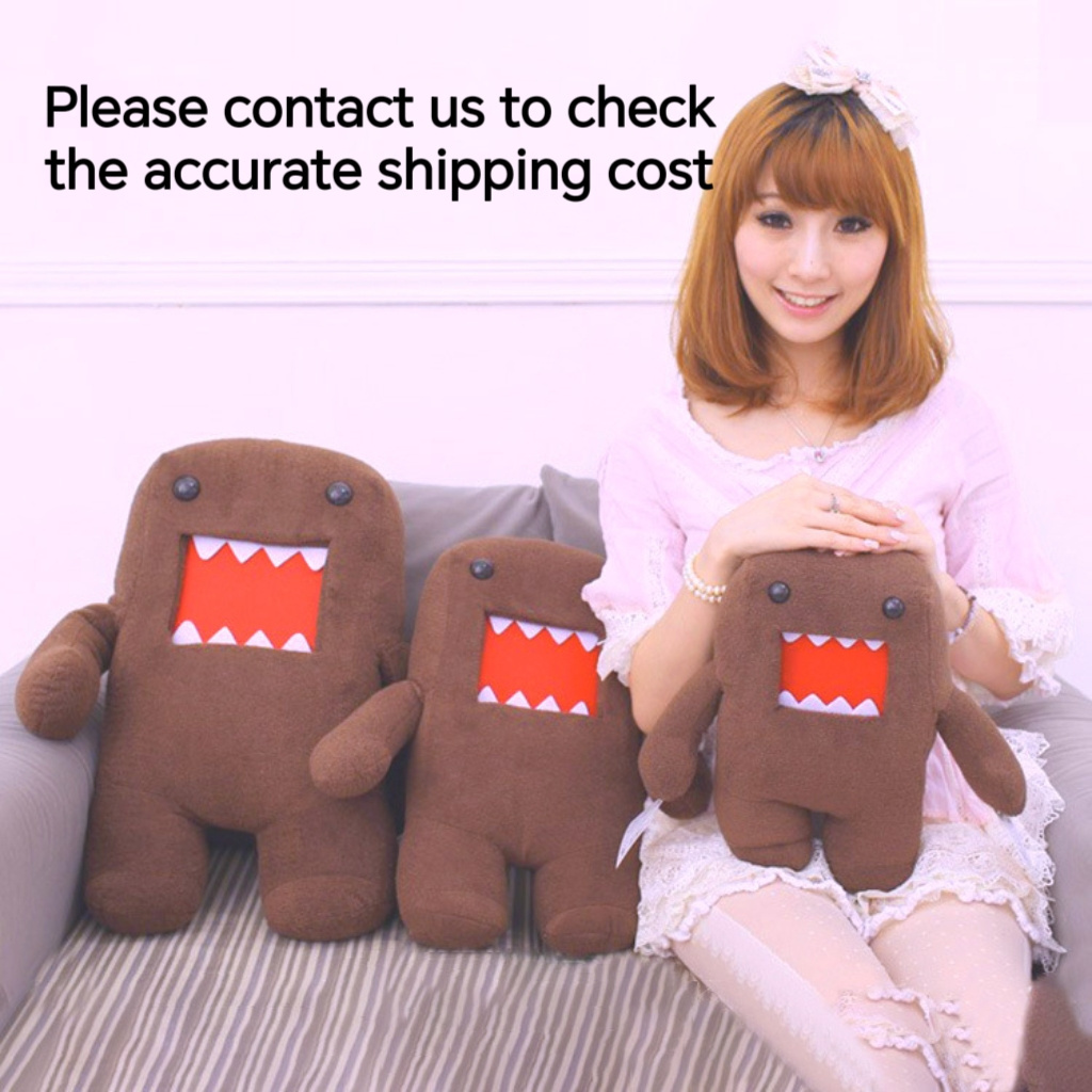 Custom Cartoon Anime Multi Colors cute apan domo kun plush toy claw machine doll Domokun Plush Toy