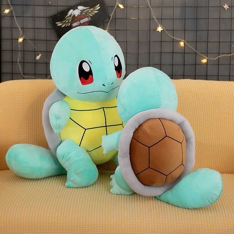 Cute Anime Pikachu Pokemone Plush Dolls Bulbasaur Charmander Squirtle Stuffed Animal Toy Stuffed Plush Toys Pillow