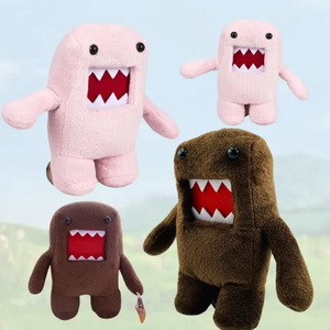 Custom Cartoon Anime Multi Colors cute apan domo kun plush toy claw machine doll Domokun Plush Toy