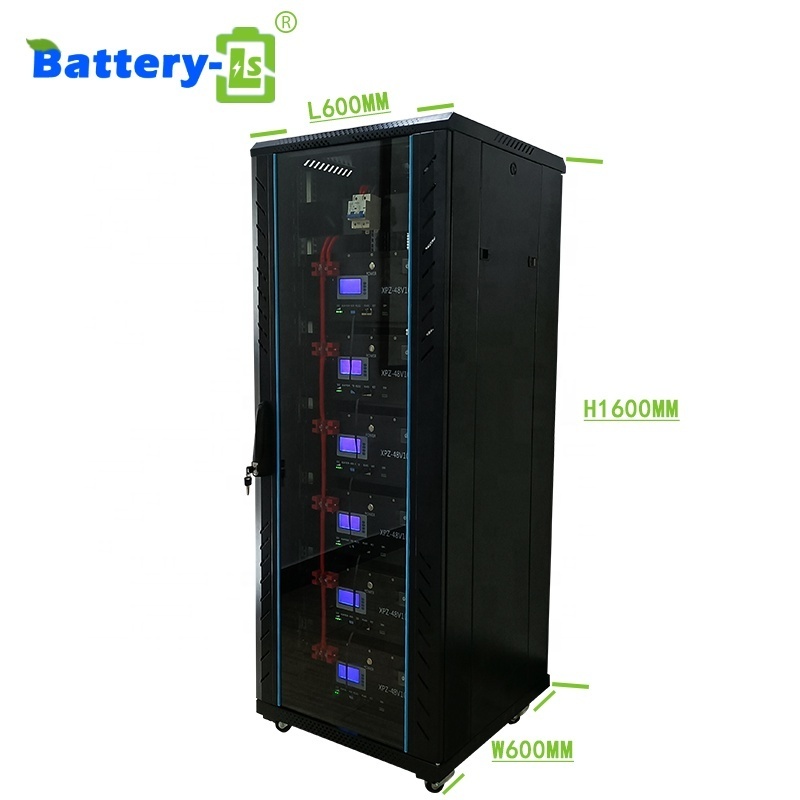 30 KWH 48V 600Ah Lithium ion Solar Storage Batteries Pack 48V LiFePO4 Lithium Iron Phosphate Cabinet Battery for Solar System