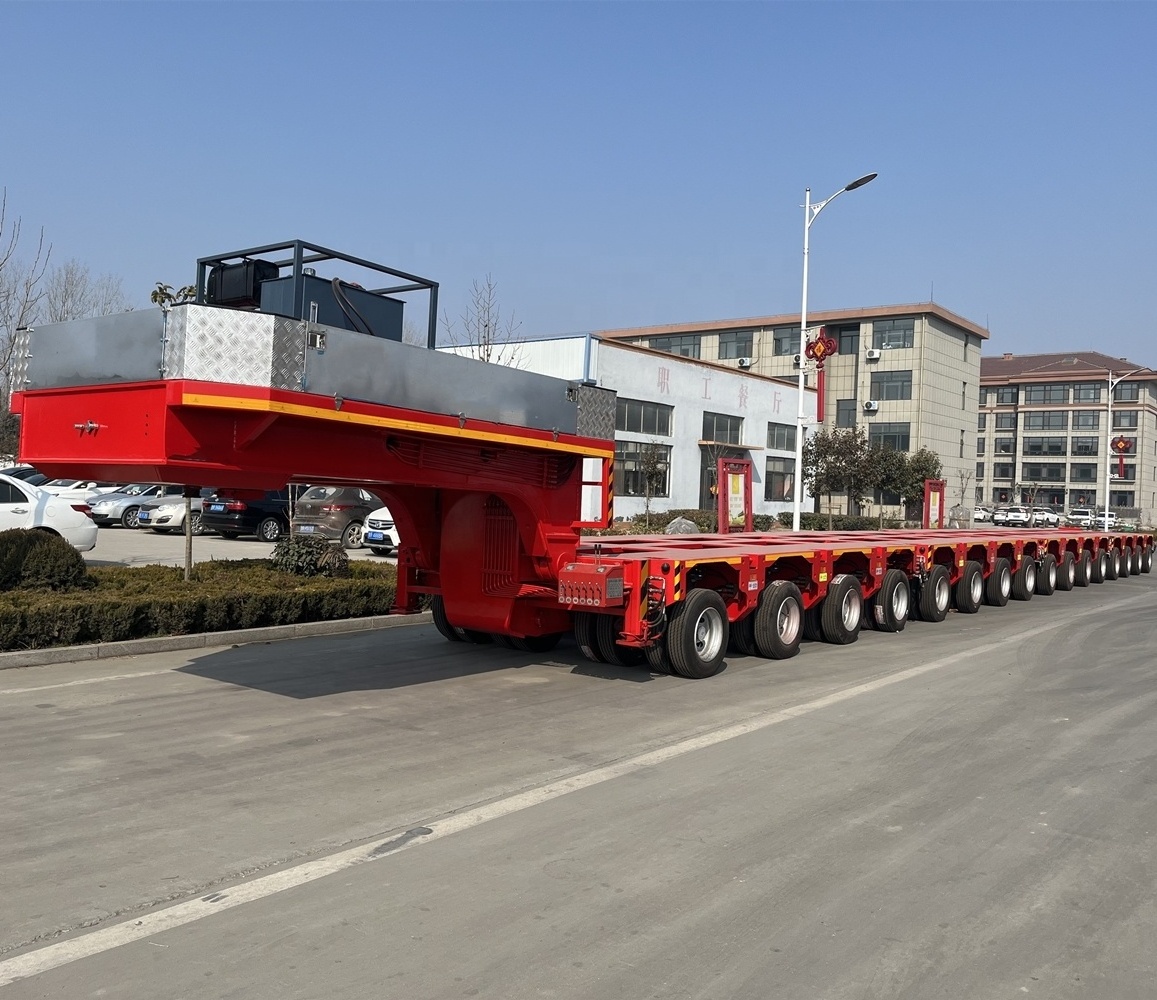 300Tons Goldhofer Self-propelled Multi Axle Hydraulic Low Bed Modular Transporter Trailer