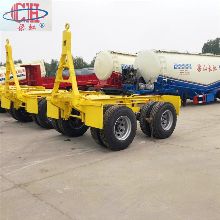 Shandong Jining 2-Axles  Lowboy Trailers Dolly car tow dolly trailer for sale