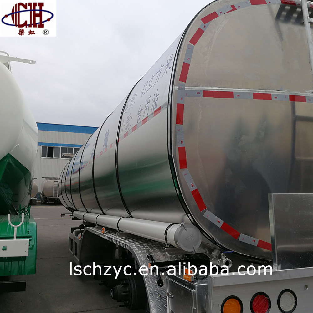 5000 gallon water tank trailer stainless steel tank semi  trailer