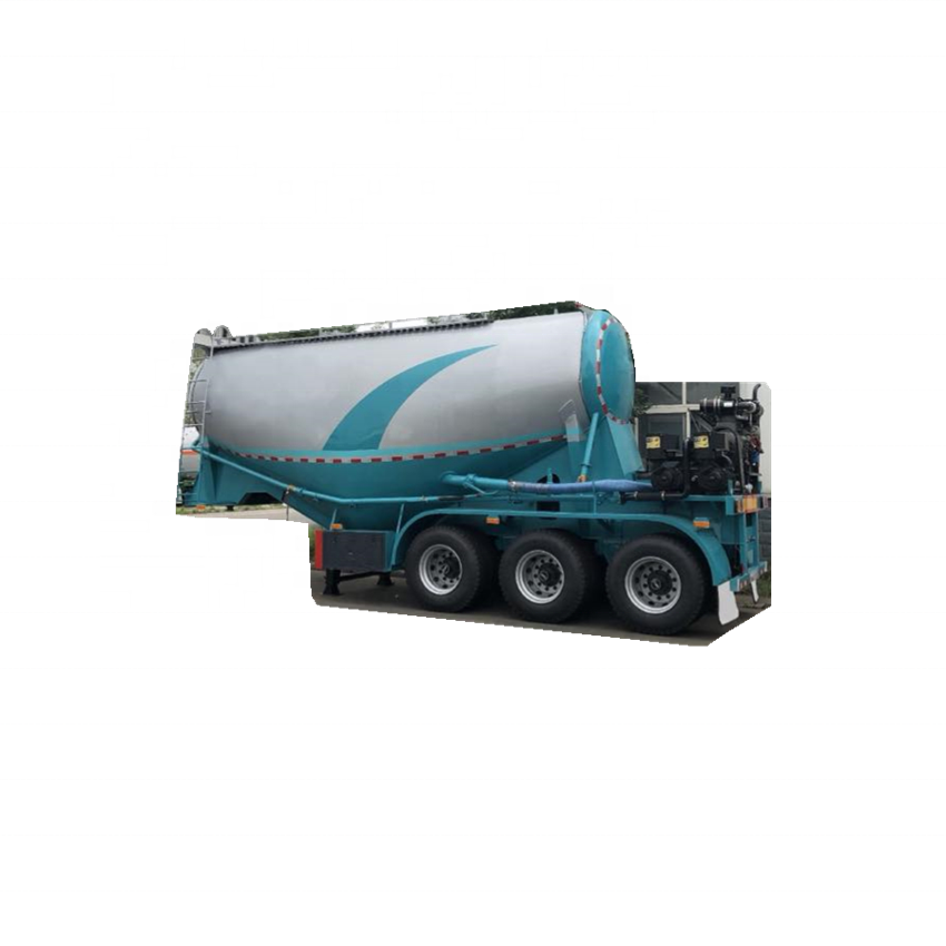 Factory Price Bulk Cement Tanker Powder Dry Fly Ash Cement Bulker Tank Semi Trailer Truck For Sale