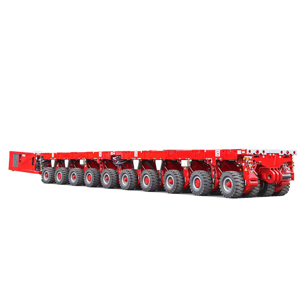 Popular Self-propelled Modular Transporter Lowboy Trailer Bridge Beam Low Bed Dolly