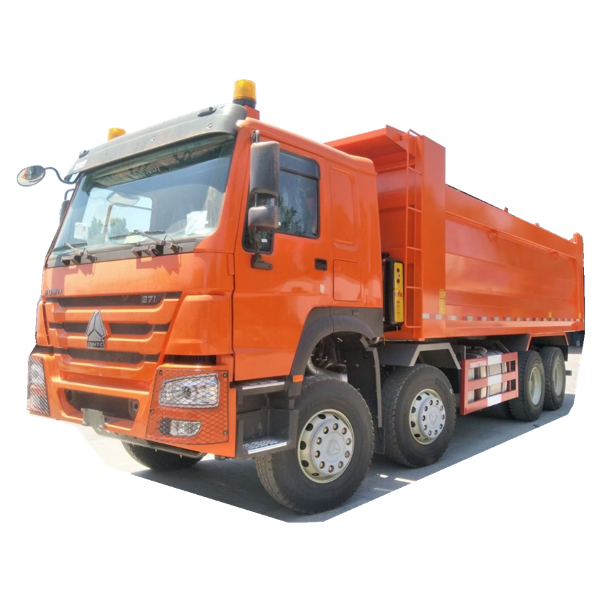 Used 40ton 50ton 70ton Sand Tipper 12 Wheeler Dump Sinotruck Howo 8x4 Truck For Sale