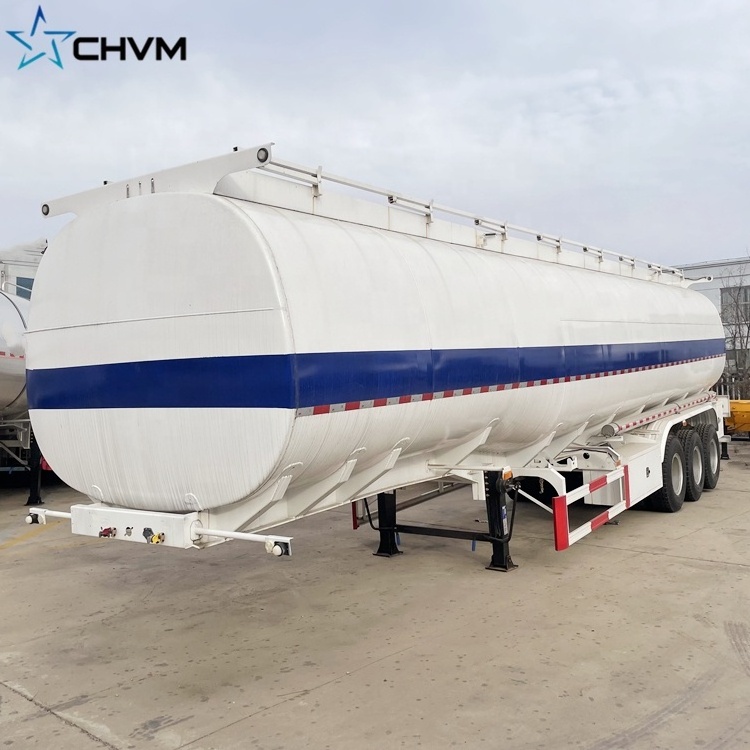 3 Axles Diesel Oil Gasoline Water Milk Liquid Fuel Truck Tanker Trailer