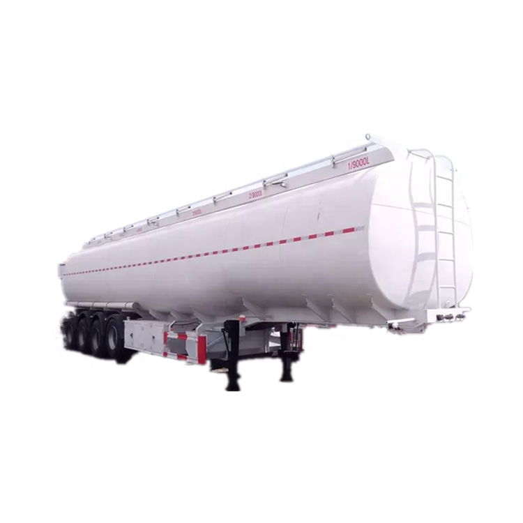 Used And New 4Axles Tanker Trailer Oil Water Milk Liquid Fuel Tank Trailer