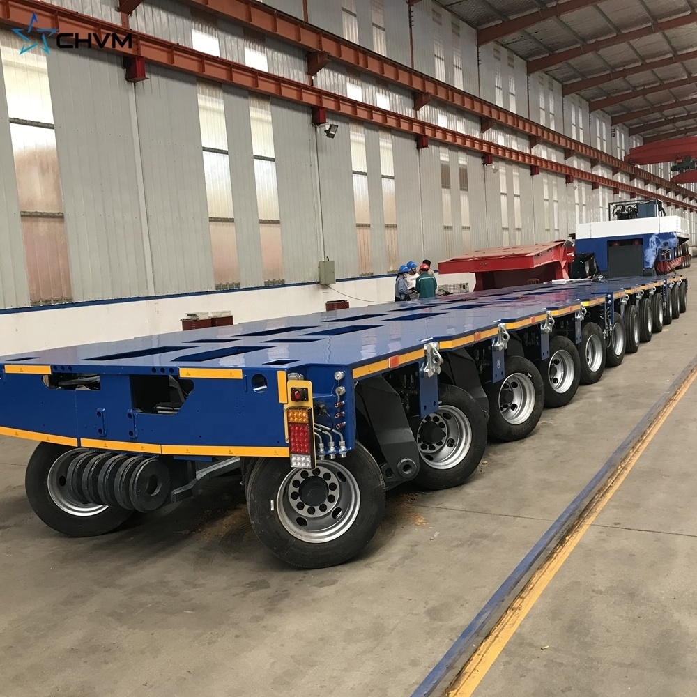 300Tons Goldhofer Self-propelled Multi Axle Hydraulic Low Bed Modular Transporter Trailer