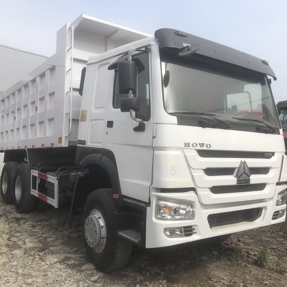 Used Dump Truck Tipper Trailer Howo Truck Used 6x4 Sinotruk 371hp 375hp For Sale