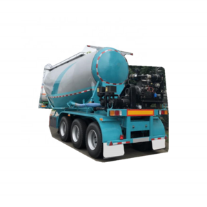 Factory Price Bulk Cement Tanker Powder Dry Fly Ash Cement Bulker Tank Semi Trailer Truck For Sale