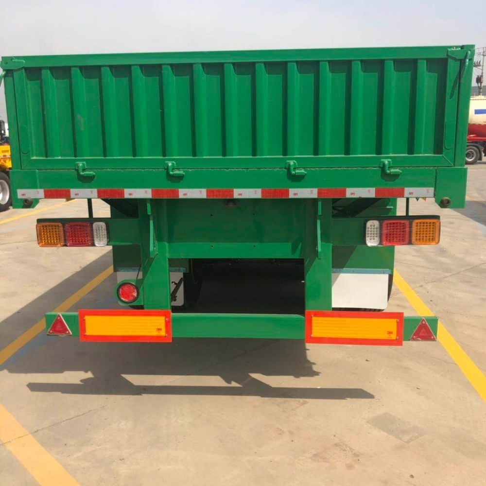 Low price Sidewall Cargo flatbed Low Flatbed flat bed Truck semi trailer