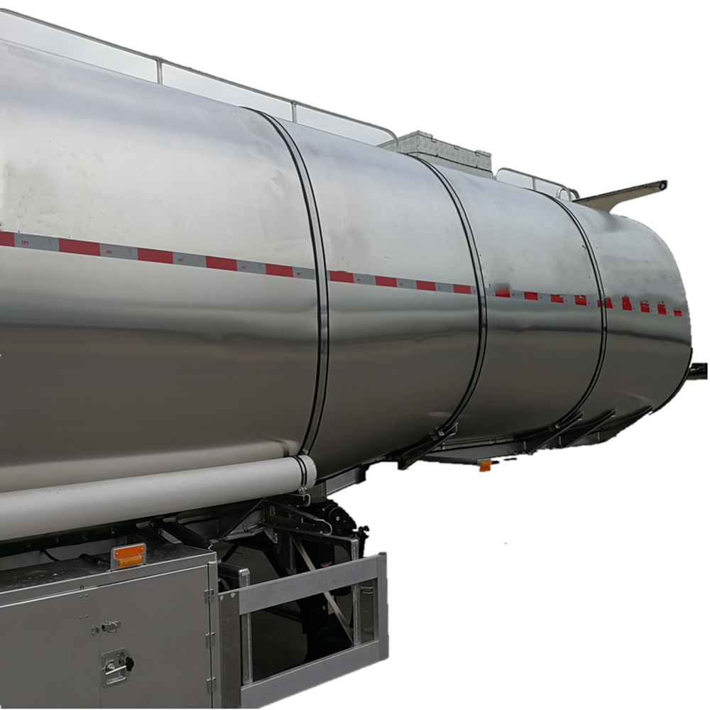 5000 gallon water tank trailer stainless steel tank semi  trailer