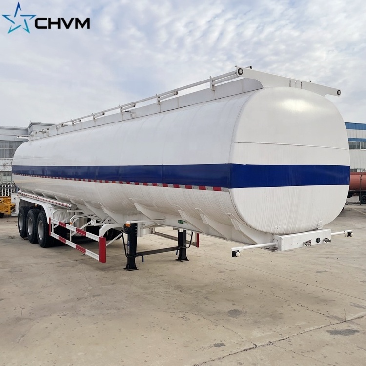 3 Axles Diesel Oil Gasoline Water Milk Liquid Fuel Truck Tanker Trailer