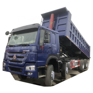 Used 40ton 50ton 70ton Sand Tipper 12 Wheeler Dump Sinotruck Howo 8x4 Truck For Sale