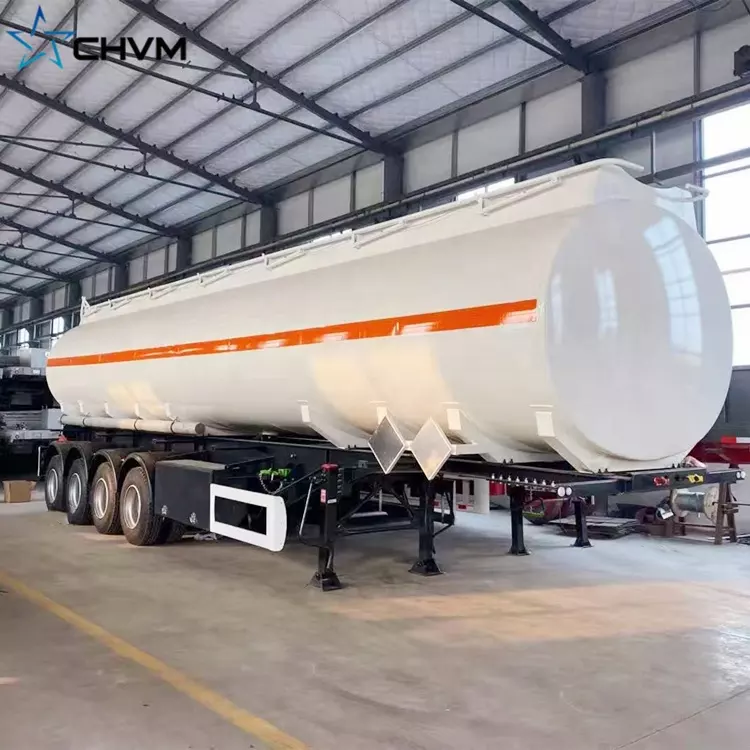 Used And New 4Axles Tanker Trailer Oil Water Milk Liquid Fuel Tank Trailer