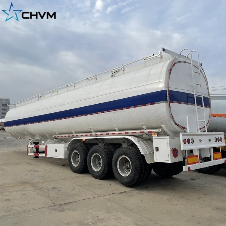 3 Axles Diesel Oil Gasoline Water Milk Liquid Fuel Truck Tanker Trailer