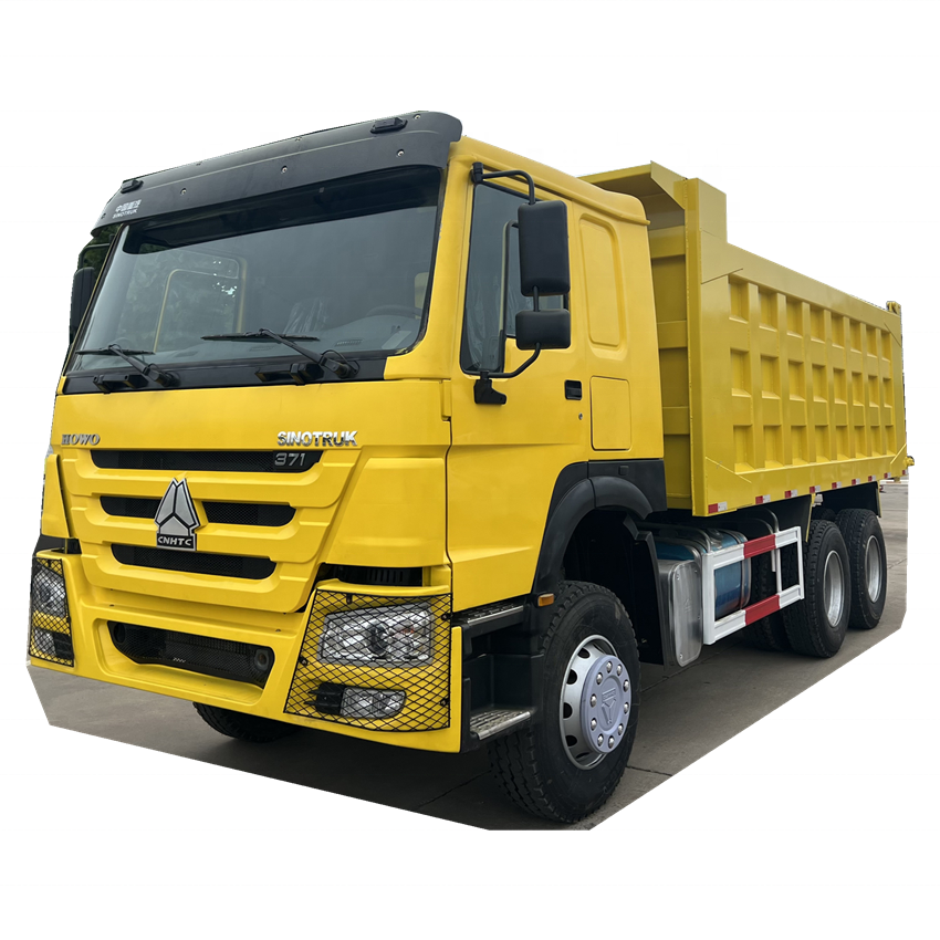 howo brand used dump truck 375 hp diesel10 wheels  tipper truck for sale