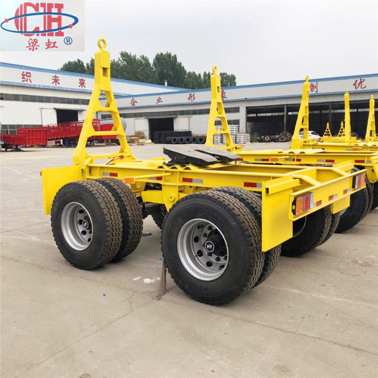 Shandong Jining 2-Axles  Lowboy Trailers Dolly car tow dolly trailer for sale