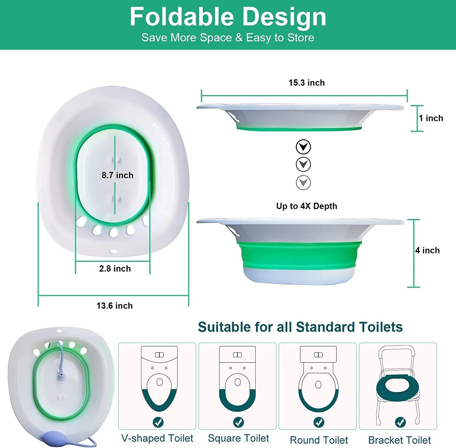 Wholesale Yoni Steaming Pot Portable Yoni v Steam Sitz Bath Toilet Seat Vaginal