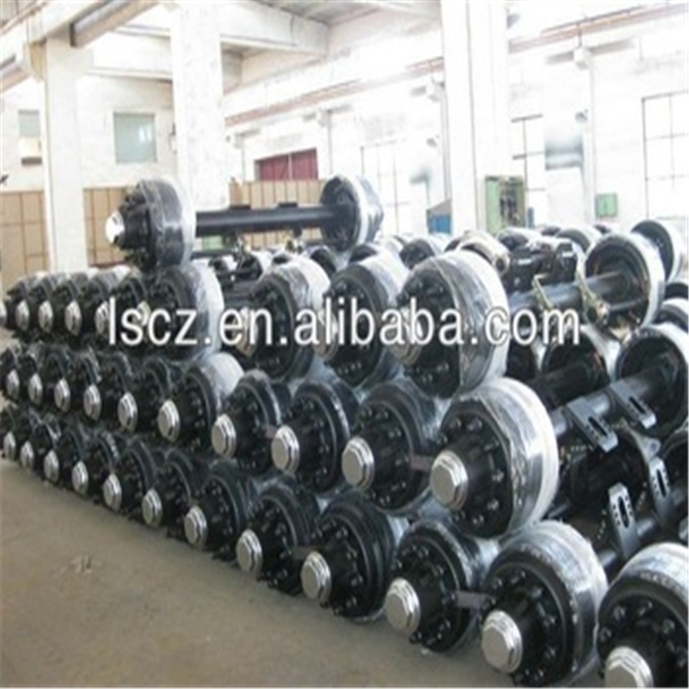 Square Tube Outboard or Inboard  12t 13t 14t 16t Axle For Heavy Truck