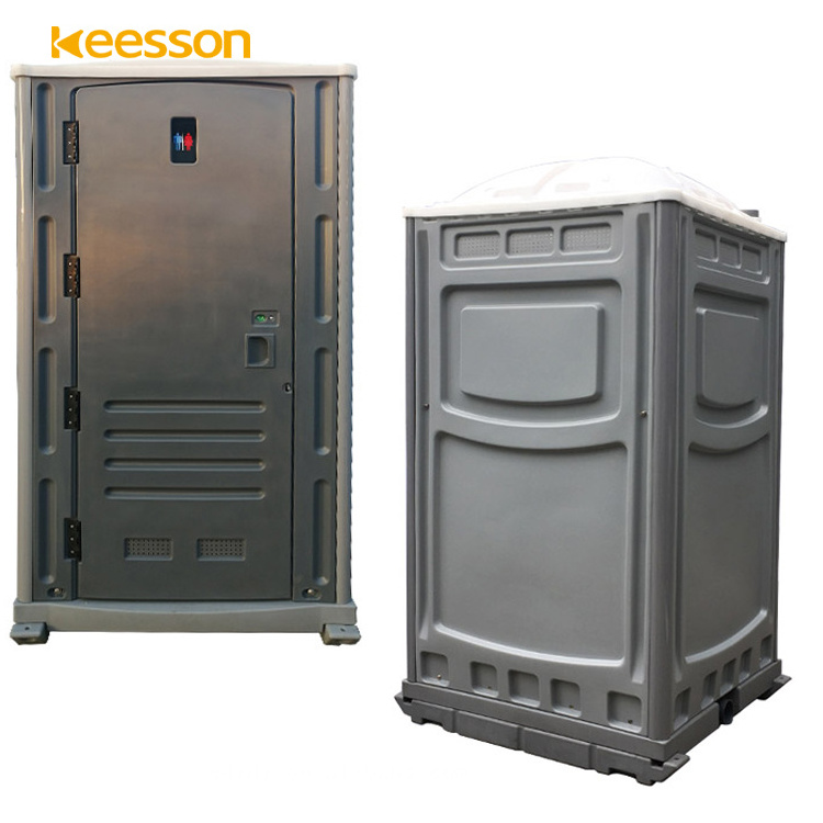 HDPE Plastic Outdoor Mobile Toilet Luxury Mobile Cabin Portable Toilets With Water Tank