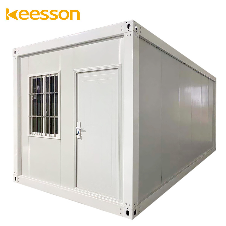 Keesson 2021 Hot Sale Container Office 20 Foot 40ft Luxury House 2 Storey 3 Room Container House